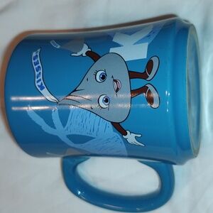 Hershey’s Kisses Chocolate 16oz Blue Chocolate World Coffee Mug